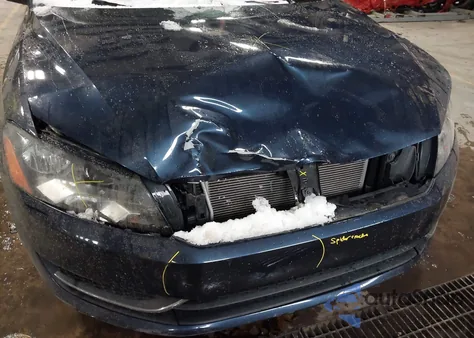 2013 Volkswagen Passat 2.5L Se из США, поврежденный, VIN 1VWBP7A33DC067960